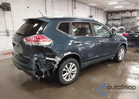 2016 Nissan Rogue Sv from USA, damaged, VIN KNMAT2MV3GP658829